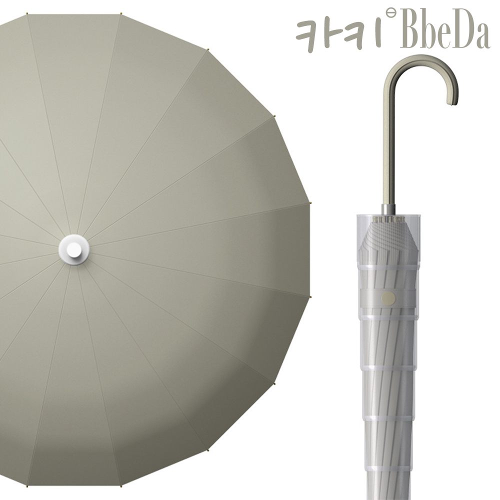 장마철 배수캡 우산 투명커버 우산 파스텔톤 우산 장우산 후기