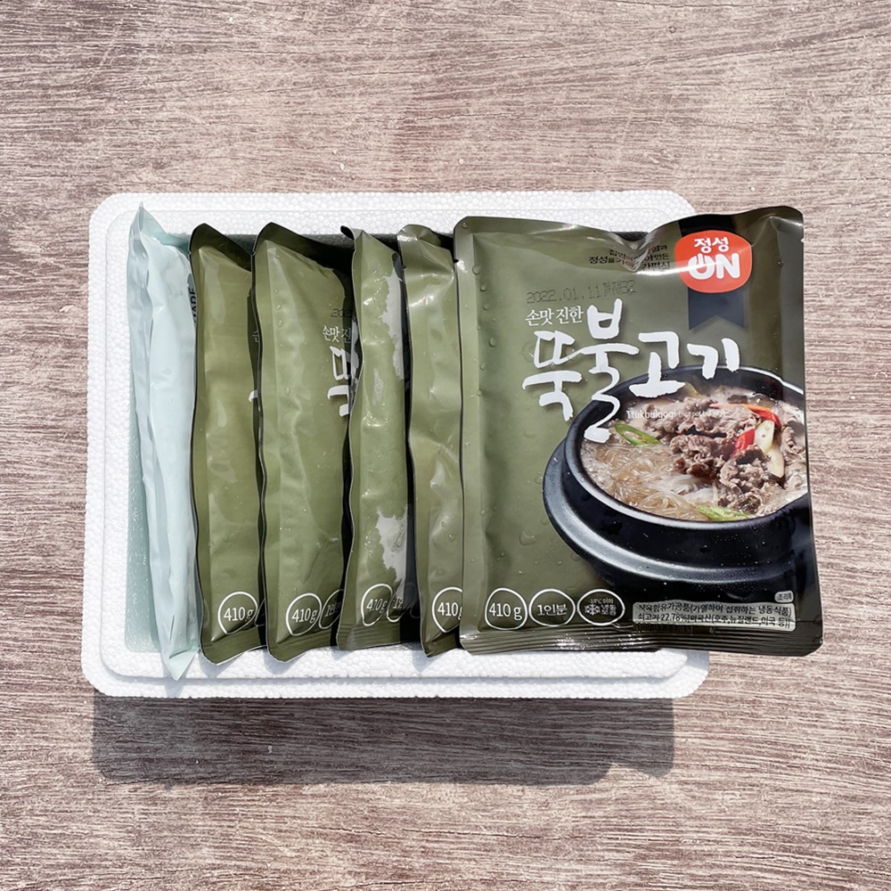 초원식품 정성온 뚝불고기 410g x 5봉 뚝배기불고기 - 상세 이미지 5