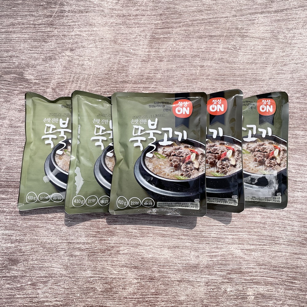 초원식품 정성온 뚝불고기 410g x 5봉 뚝배기불고기 - 상세 이미지 4