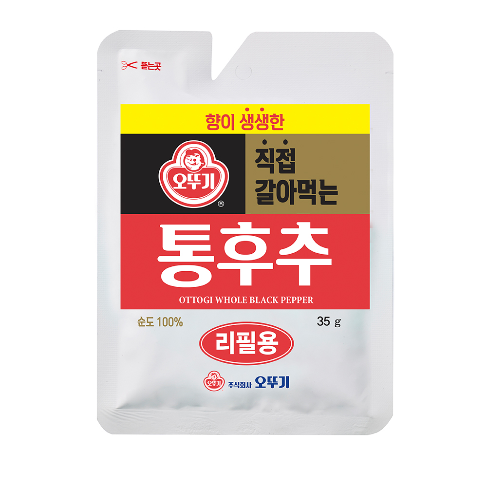 오뚜기 직접 갈아먹는 통후추 35g 리필용 - 상품 이미지