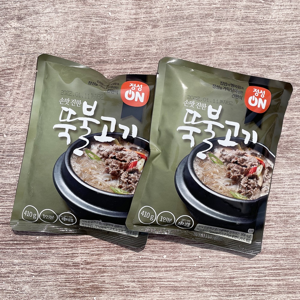 초원식품 정성온 뚝불고기 410g x 5봉 뚝배기불고기 - 상세 이미지 3