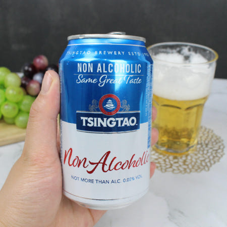 칭따오 330ml 12캔 맥주맛 탄산음료 비알콜 논알콜