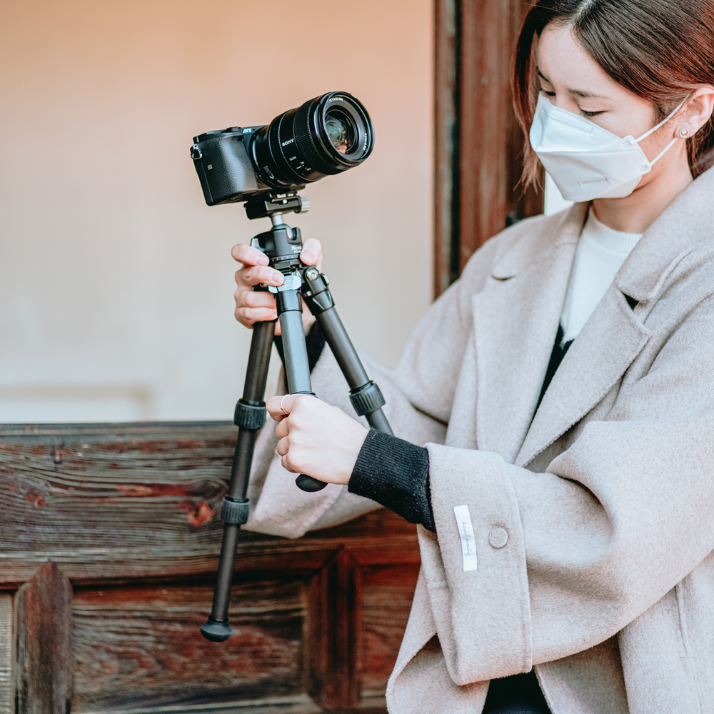 DSLR 미러리스 카메라 글린트 미니 카본 삼각대 GTP-21C 이미지 6