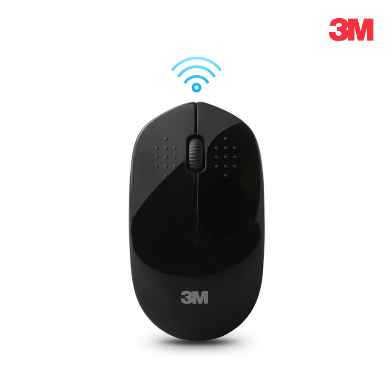 3M 한국쓰리엠 M150 블랙 무소음 무선마우스