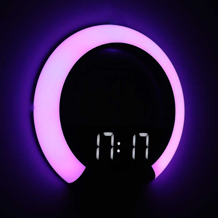 스마트 LED벽시계 LED시계 벽걸이시계 디지털시계 무소음벽시계 거실인테리어벽시계 거실시계 - 상세 이미지 3