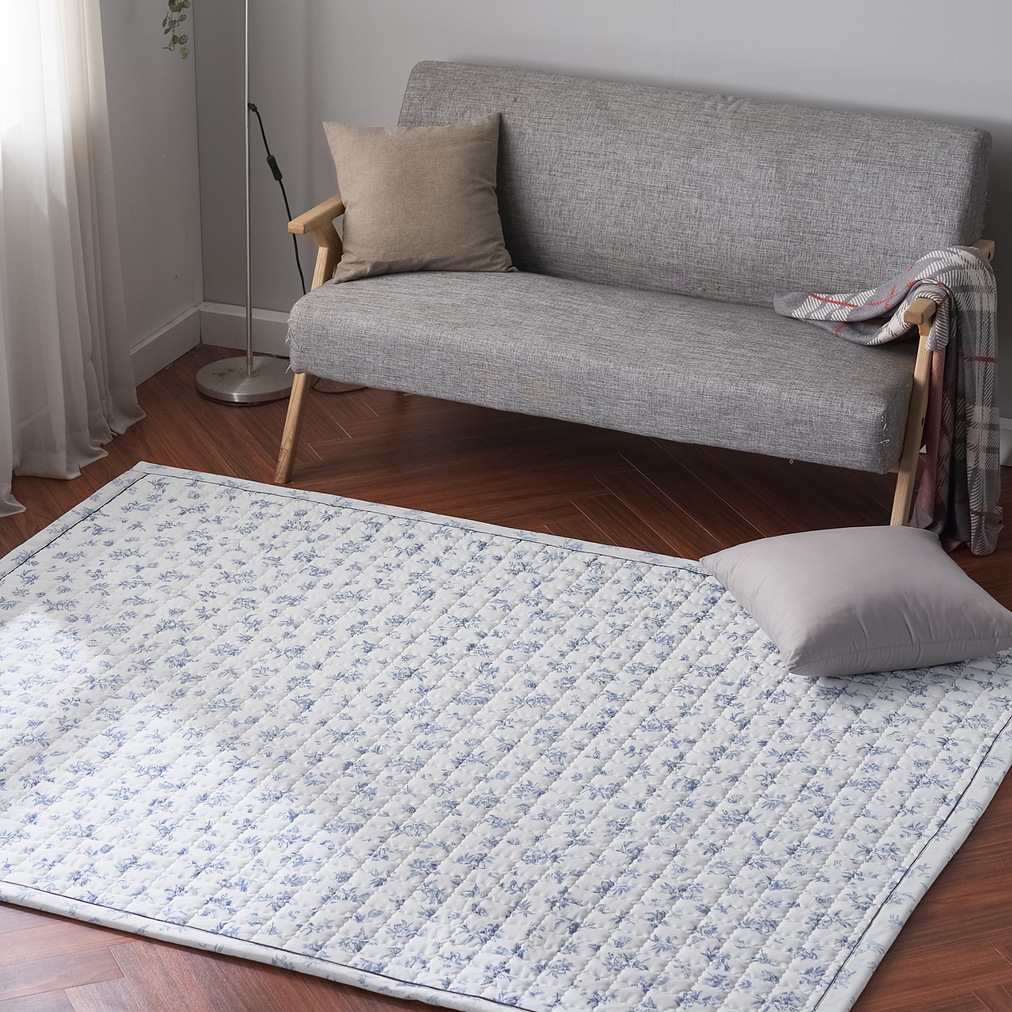 여름 거실카페트 침대카페트 풍기인견패드 점보매트 특대카페트 3종