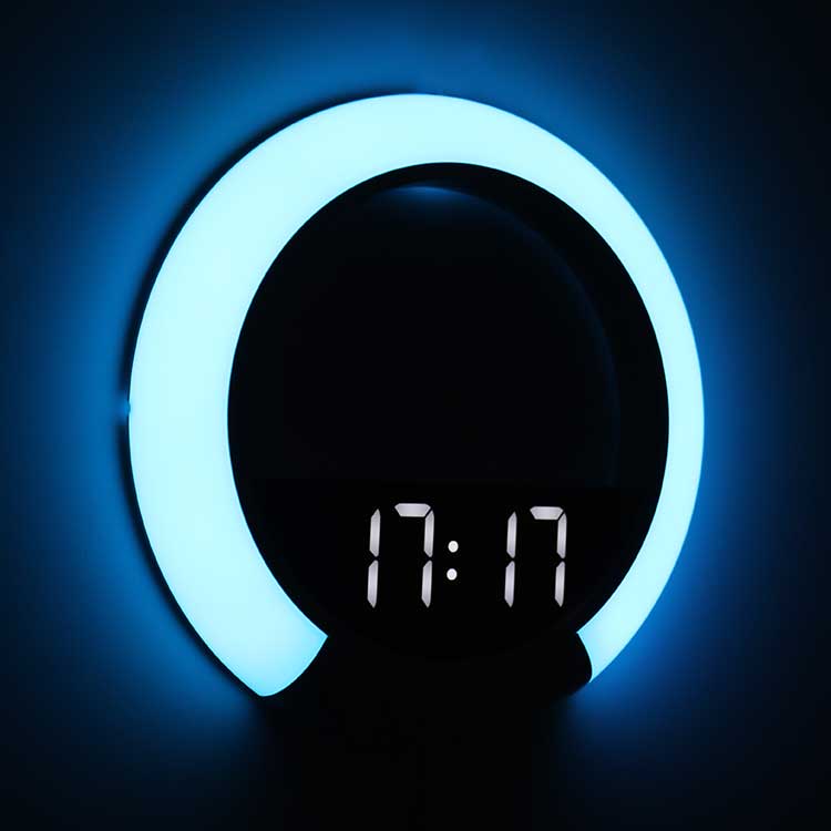 스마트 LED벽시계 LED시계 벽걸이시계 디지털시계 무소음벽시계 거실인테리어벽시계 거실시계 - 상세 이미지 2