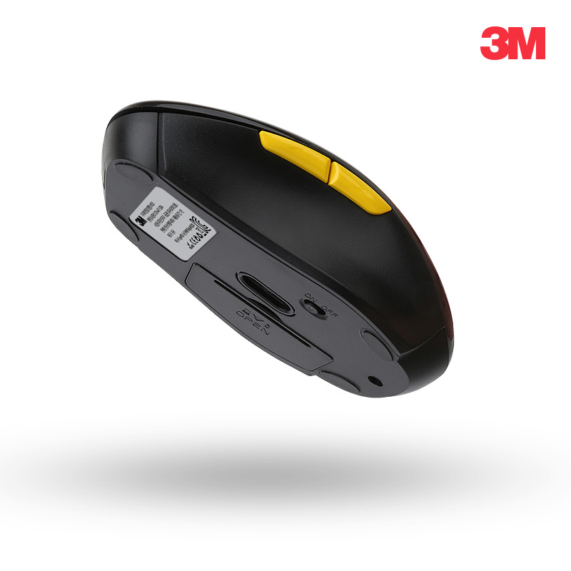 3M 한국쓰리엠 M750 블랙 무소음 무선마우스 - 상세 이미지 3