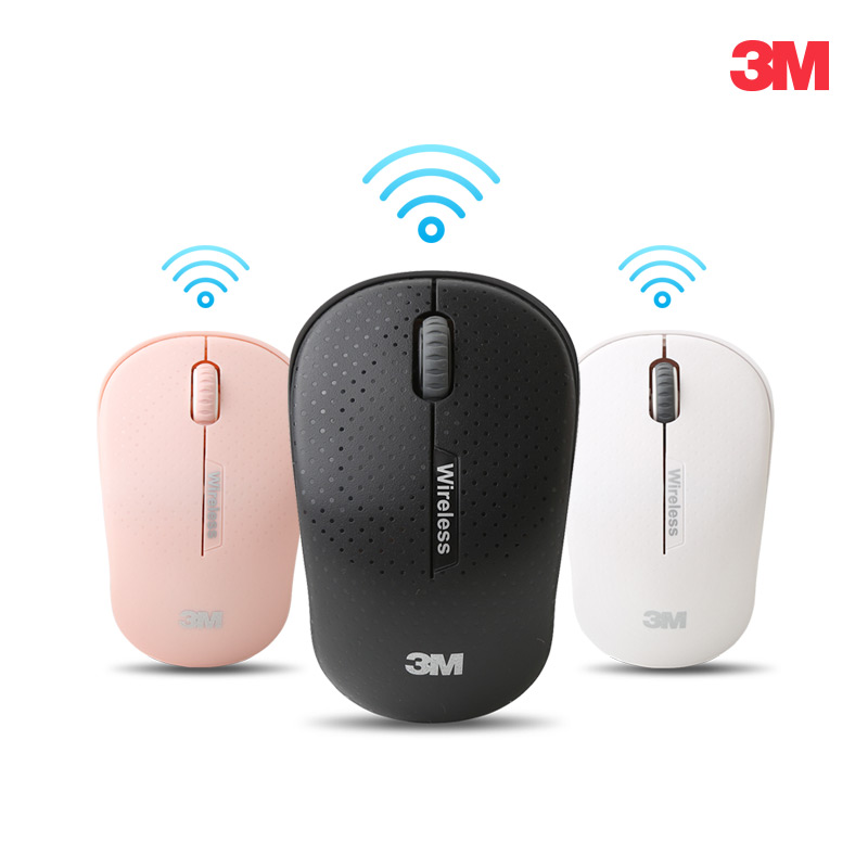 3M 한국쓰리엠 M350 핑크 무소음 무선마우스 - 상세 이미지 4