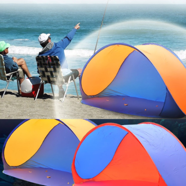 바다 낚시텐트 낚시용 텐트 1인용 원터치 소형 자동 쉘터 암막 벙커 일인용 그늘막 미니