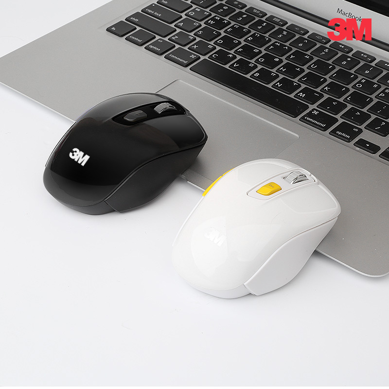 3M 한국쓰리엠 M750 블랙 무소음 무선마우스 이미지 6