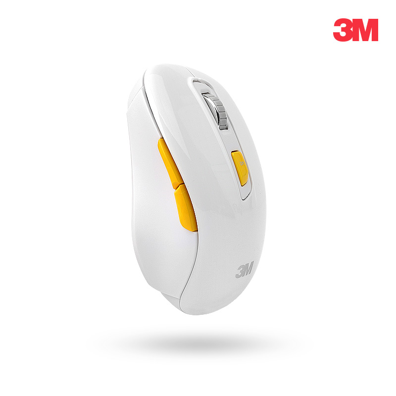 3M 한국쓰리엠 M750 화이트 무소음 무선마우스 - 상세 이미지 4