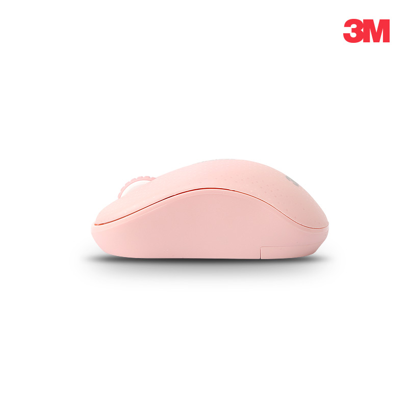 3M 한국쓰리엠 M350 핑크 무소음 무선마우스 - 상세 이미지 3