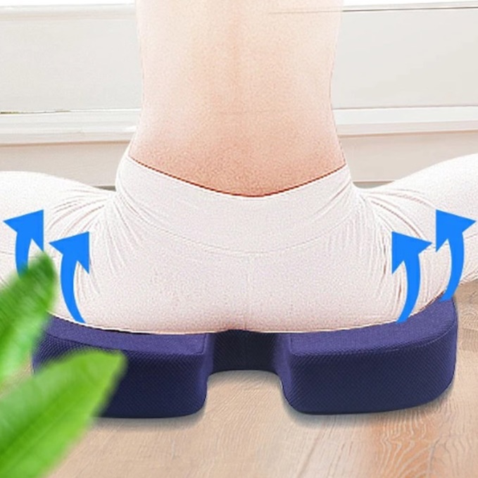 메모리폼 치질시트 수험생 엉덩이 안아픈 치질방석 공시생 똥꼬 방석 임산부 꼬리뼈 쿠션 - 메인 이미지