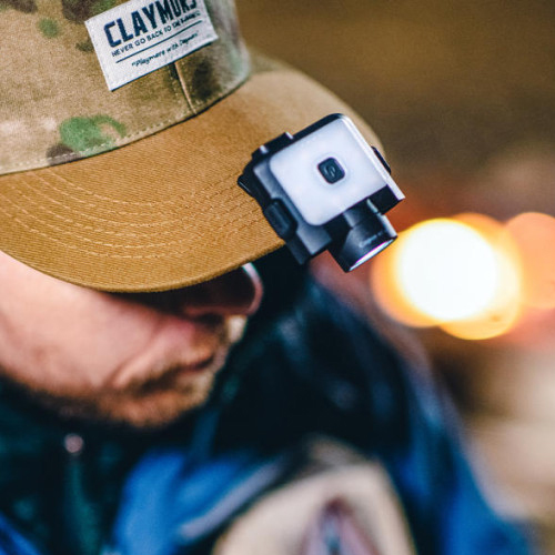 크레모아 모자랜턴 캡온 헤드랜턴 캡라이트 낚시 백패킹 자전거 등산 작업용 40B LED