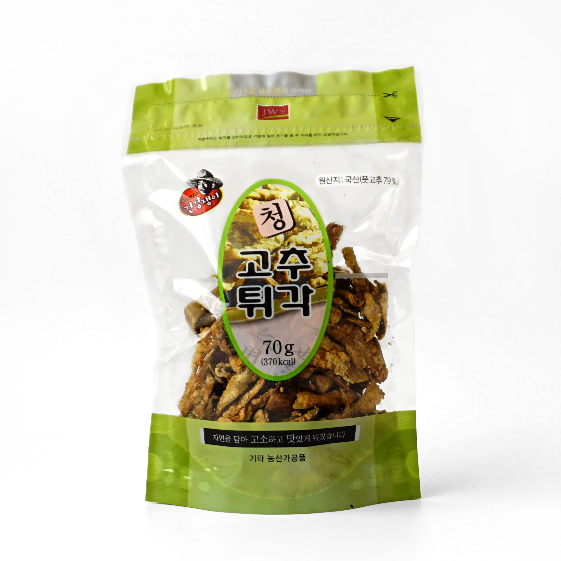 국산 고추튀각 고추부각 70g 1봉 저녁 반찬 메뉴 마른 반찬 주문 - 상세 이미지 4