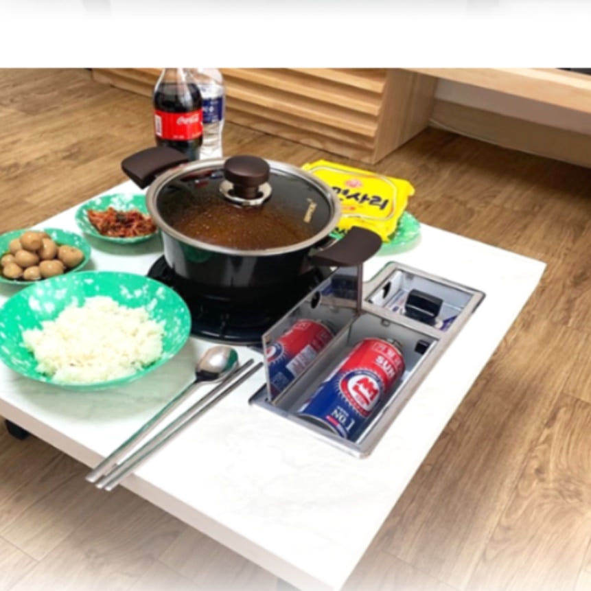 1인용 가정용 고기 불판상