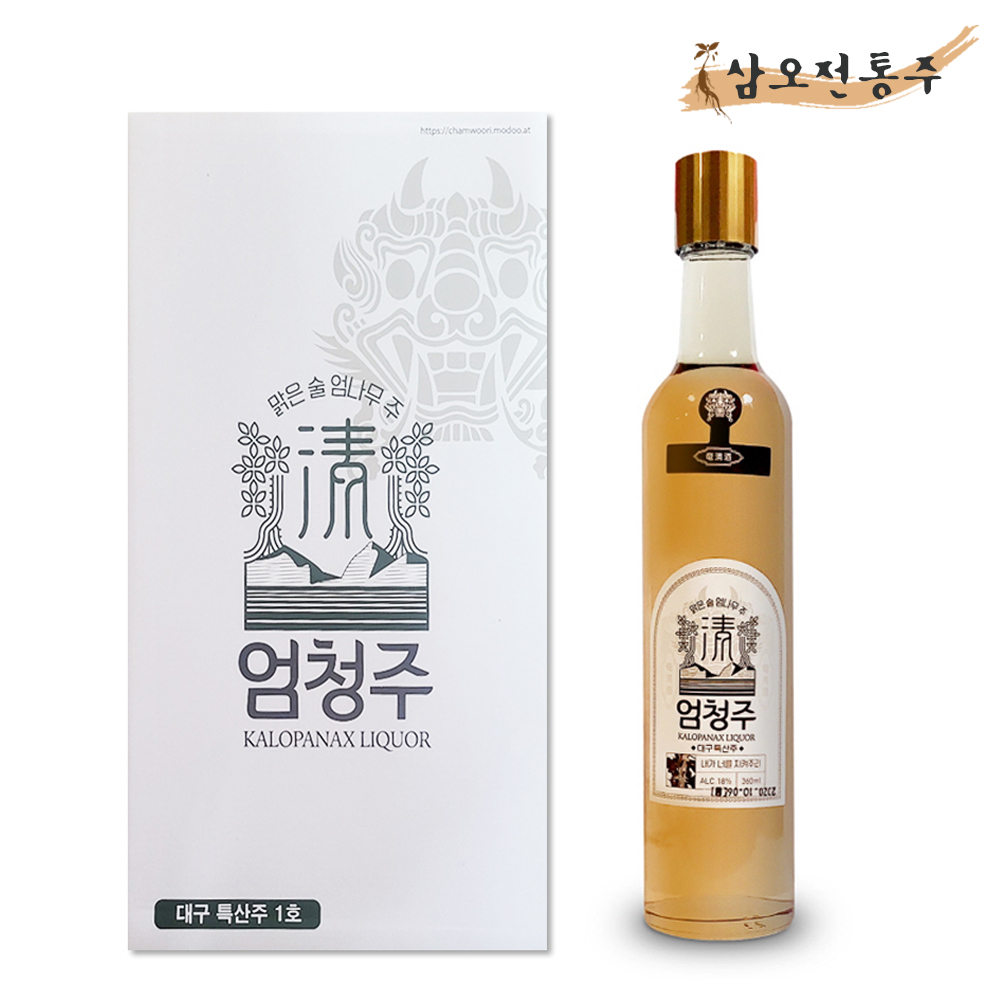 대구전통주 대구특산주 전통주 선물세트 동방주 375ml 2병 18% - 상세 이미지 3
