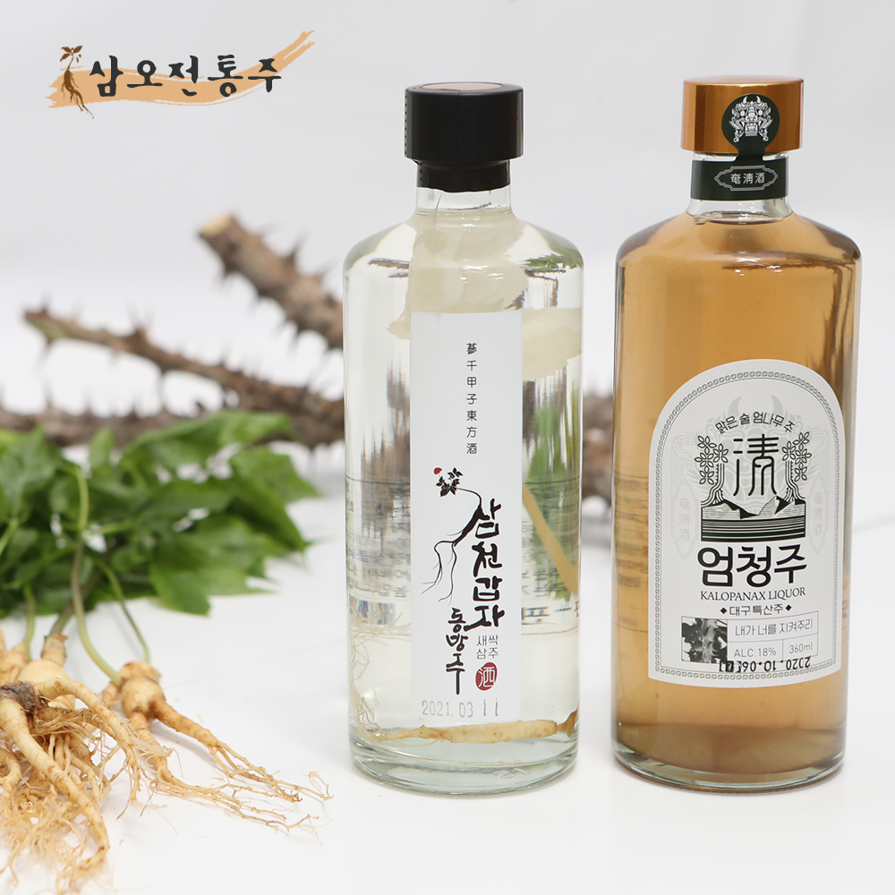 대구전통주 대구특산주 전통주 선물세트 동방주 375ml 2병 18% 이미지 7