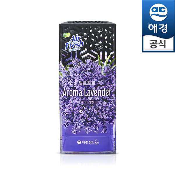 애경 홈즈 에어후레쉬 젤로포트 아로마 라벤더 120g - 메인 이미지