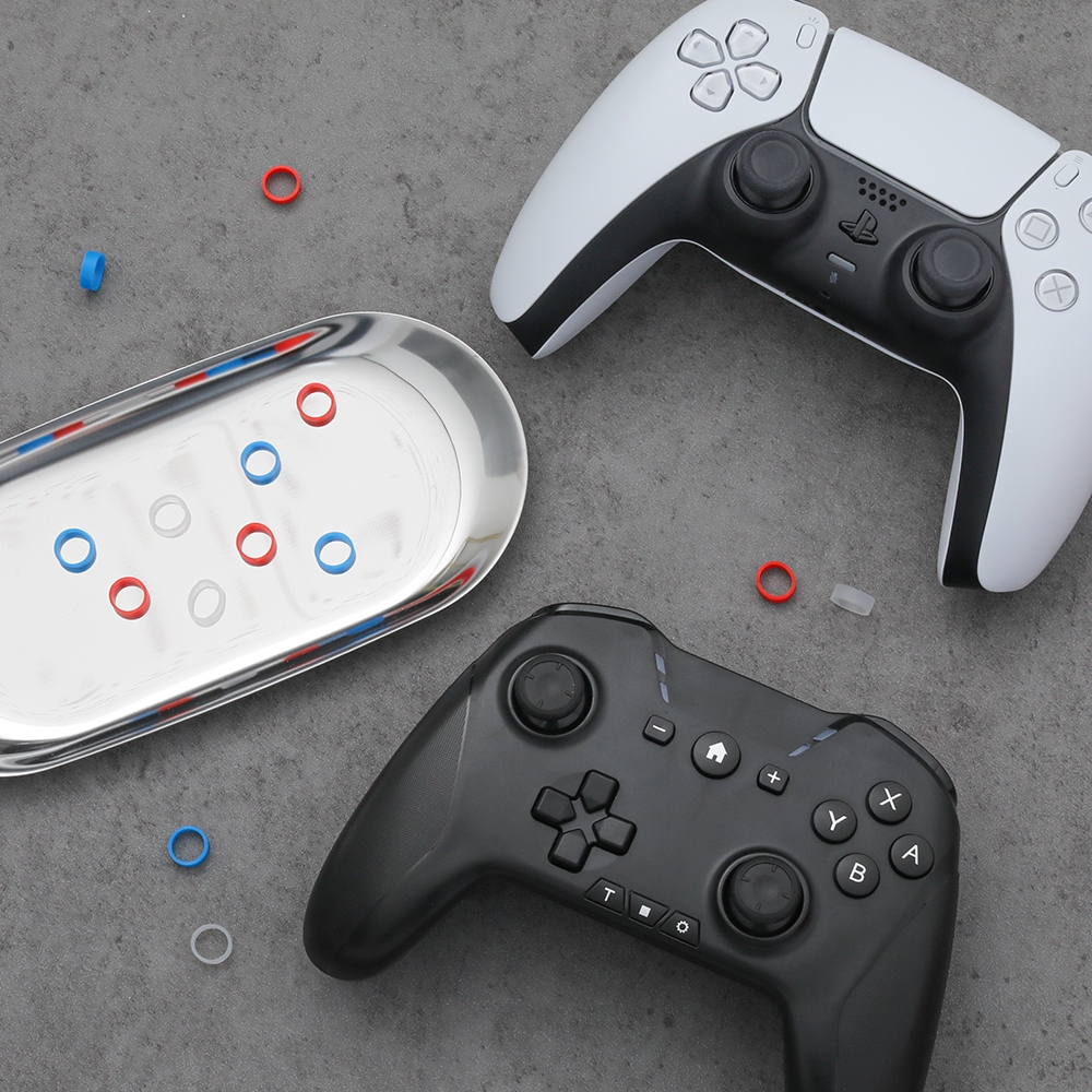 프로콘 갈림방지 보호 링 닌텐도 스위치 듀얼센스 컨트롤러 실리콘 투명4개입 ND-139 - 상세 이미지 2