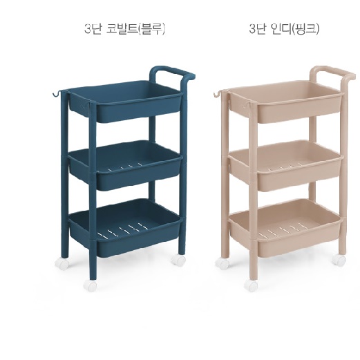 도서관 북 카트 이동식 북 트롤리 소쿠리운반카 북트레일러 - 상세 이미지 5