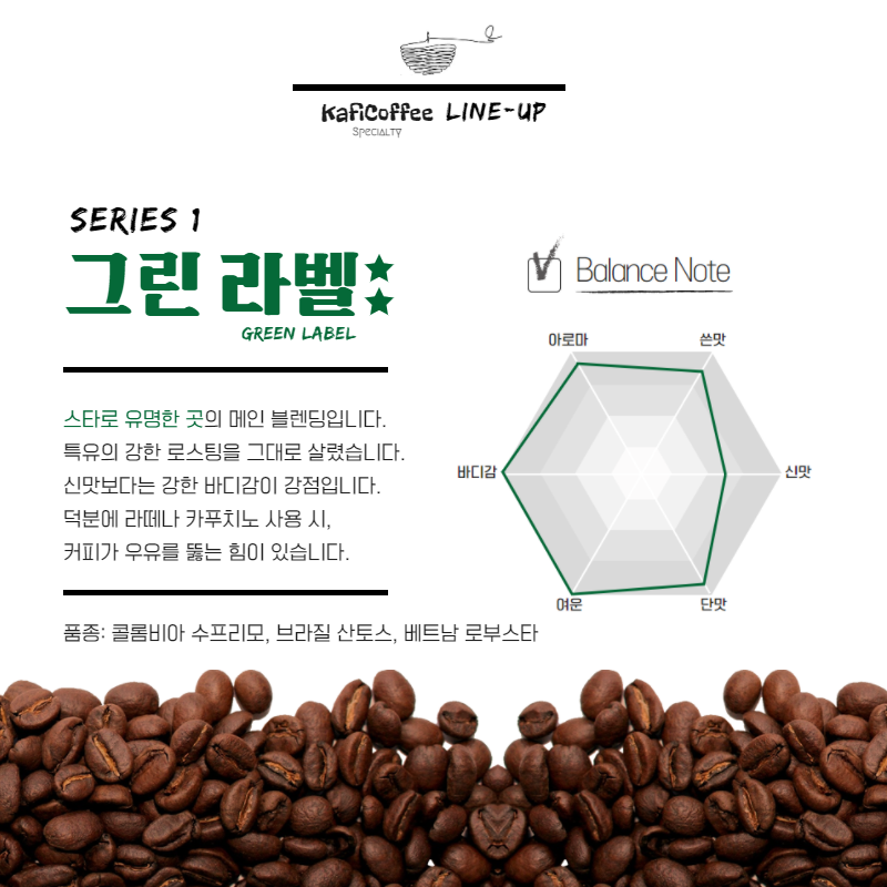 10kg 카피커피 그린라벨 당일로스팅(다크로스트 별다방 스타일 원두) - 상세 이미지 4