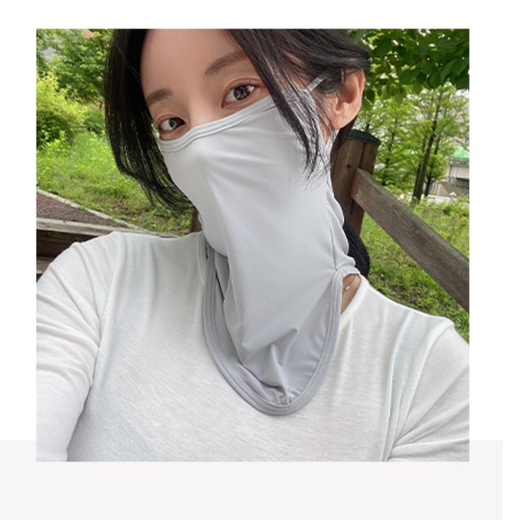 등산용 마스크 앞면마스크 골프용 마스크 자외선 햇볕 차단마스크