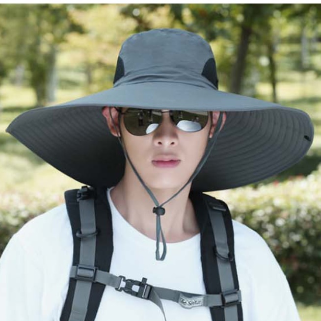 야외용모자 바다 낚시용모자 여름 남자 낚시 벙거지 모자 - 상세 이미지 5