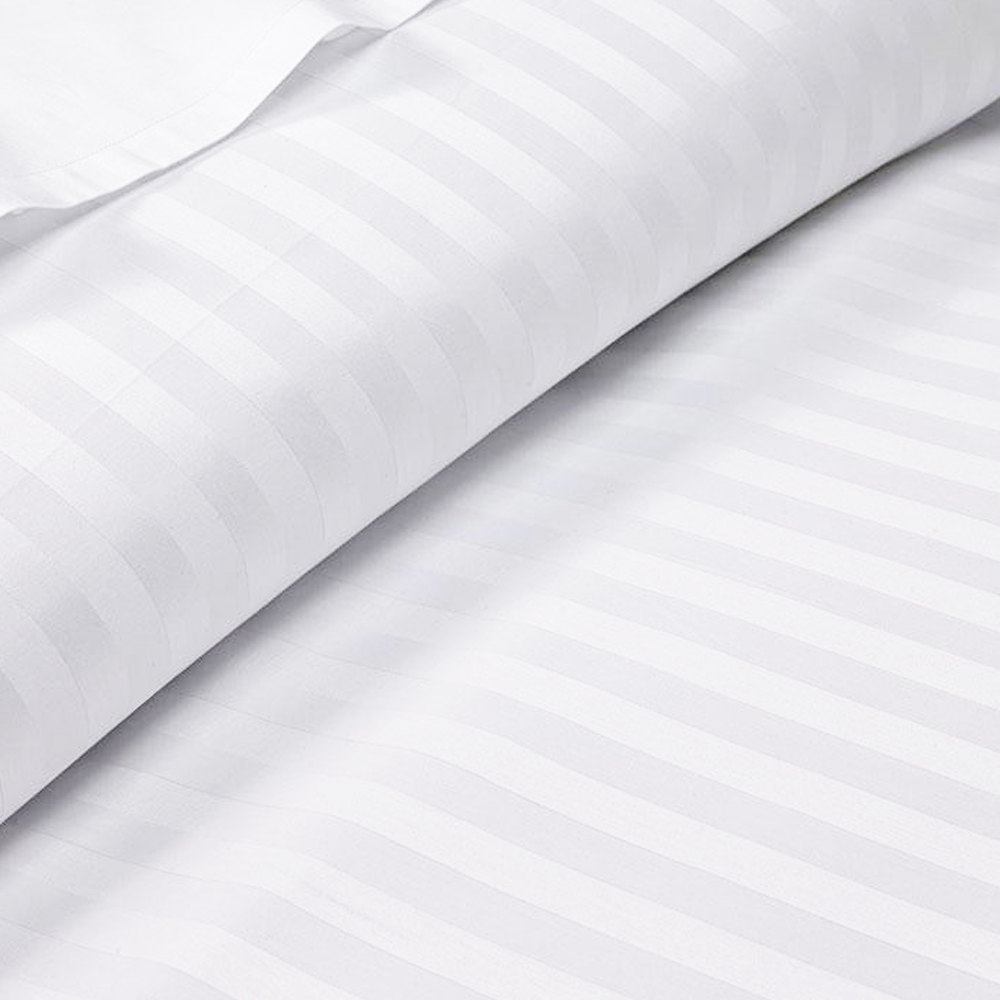 호텔3종세트 순면60수 300T 1CM스트라이프 이불커버1+베개커버2
