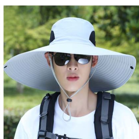 야외용모자 바다 낚시용모자 여름 남자 낚시 벙거지 모자 - 상세 이미지 3