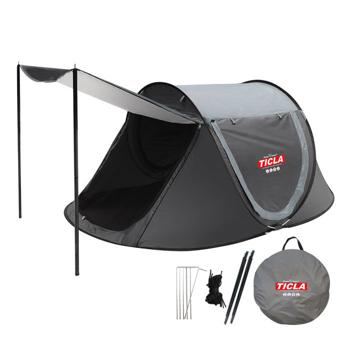 빈슨메시프 티클라 오페라 원터치 텐트 4인용 캠핑 이너 팝업 경량 백패킹 낚시 캠핑텐트