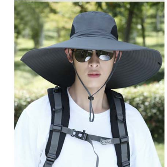 야외용모자 바다 낚시용모자 여름 남자 낚시 벙거지 모자 - 상세 이미지 2