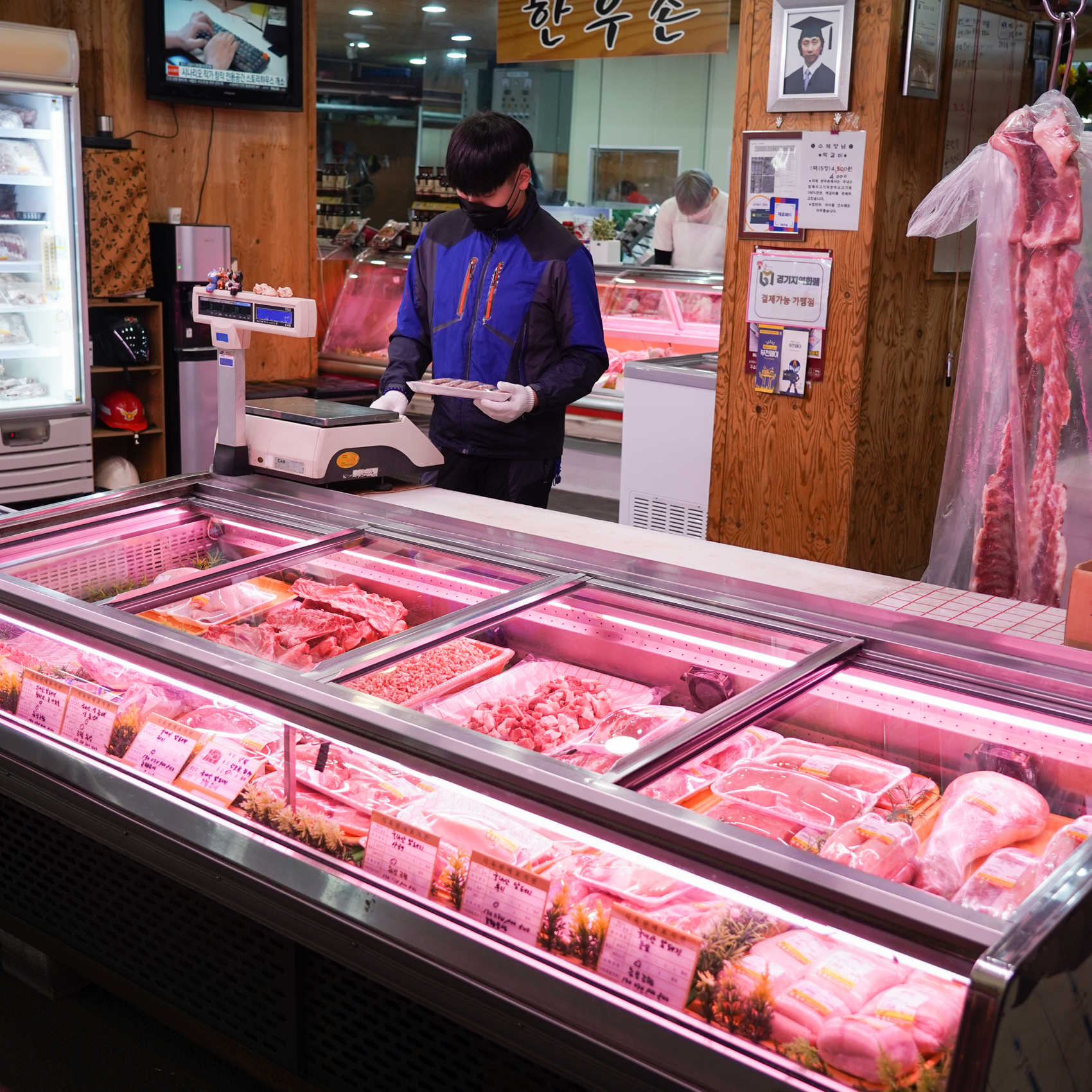 [부천시 배달] 암돼지 목삼겹 600g [부천강남 한우촌정육점] : 동네시장 장보기