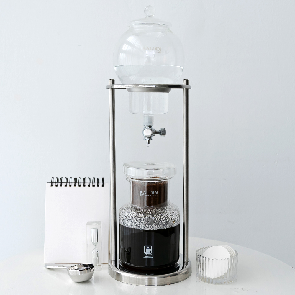 더치커피기구 메이커 가정용 홈카페 용품 브레다 600ml 실버 - 상세 이미지 4
