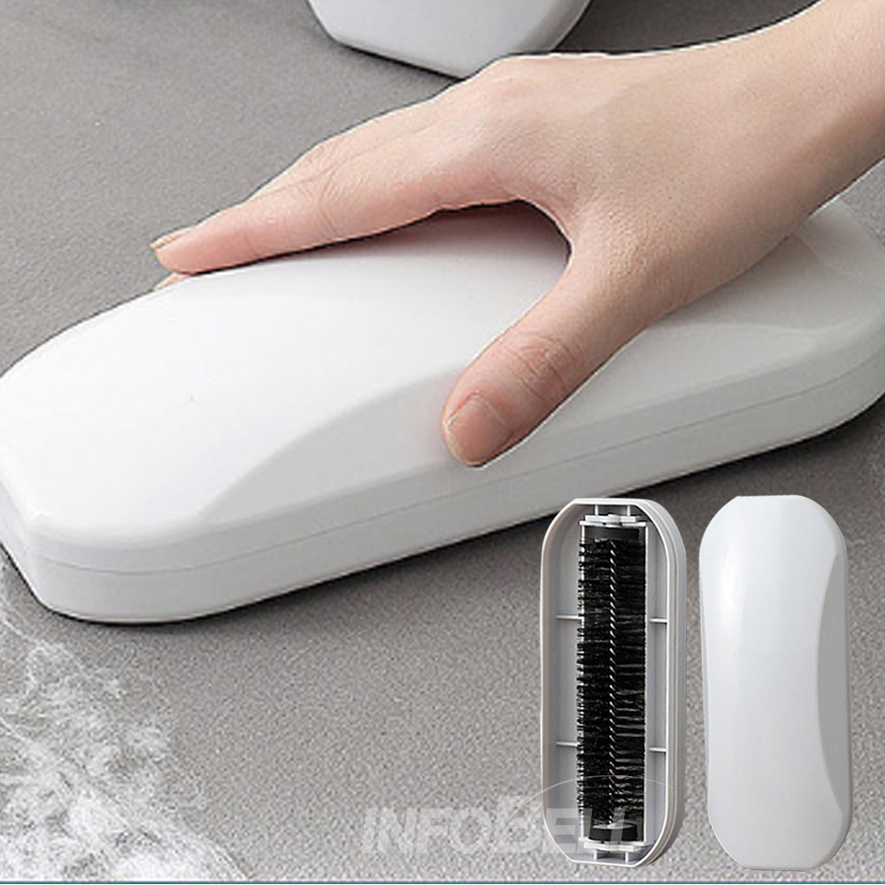 트랜디 쓱싹 브러쉬 페브릭 카펫 러그 소파 바닥 청소 클리너 먼지 머리카락 제거기