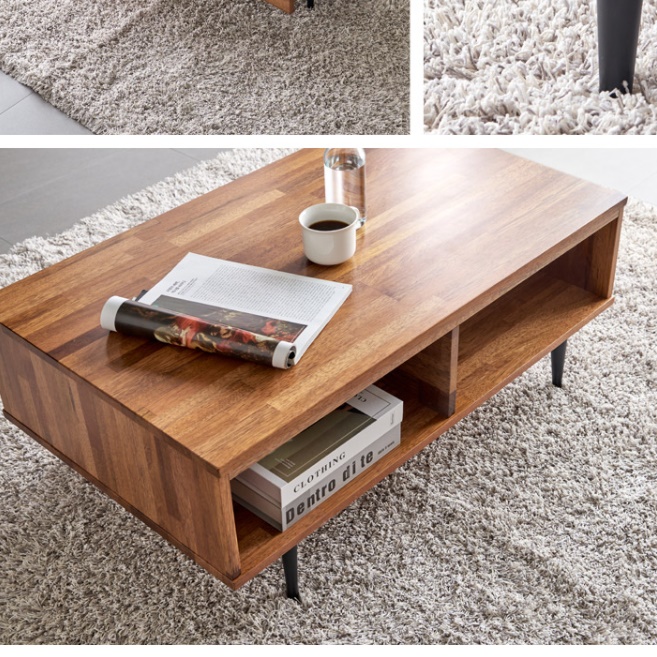 서랍테이블 엔틱 쇼파 테이블 거실용탁자 낮은테이블 멀바우 원목좌탁 티 수납 서랍형 소파