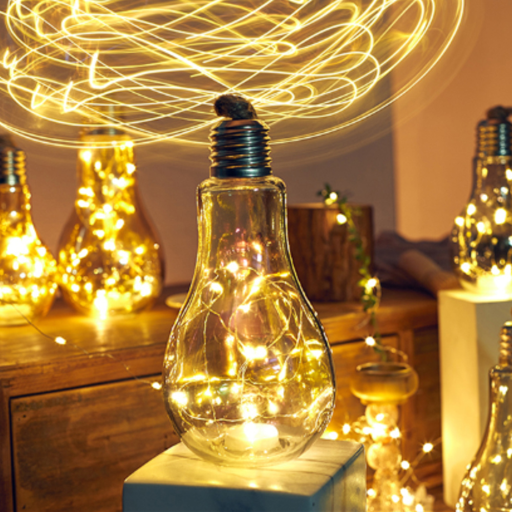 DDUNGK 와이어전구 led 무드등 트리조명 1m 10구 지네 줄조명 앵두 전구