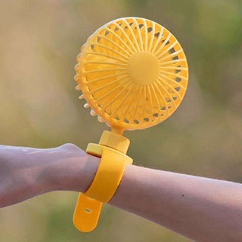 밴드 손목선풍기 우산 어린이선풍기 팔찌 선풍기 유모차 자전거 고정 부착식 접착식 차박