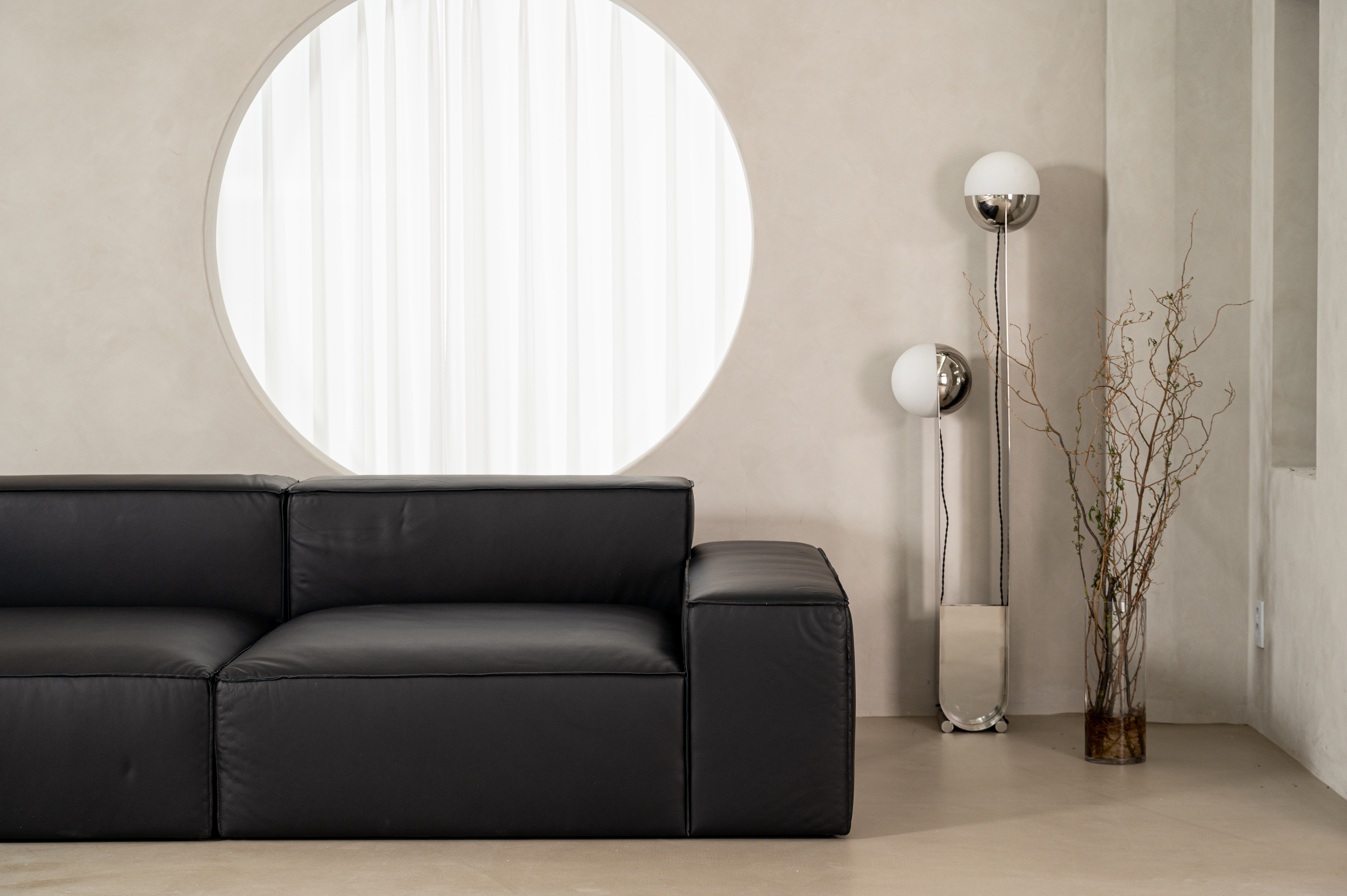 [가죽소파]이태리내추럴 통가죽 천연면피 소가죽소파(전체가죽)  모듈소파 PH.9 4인용쇼파