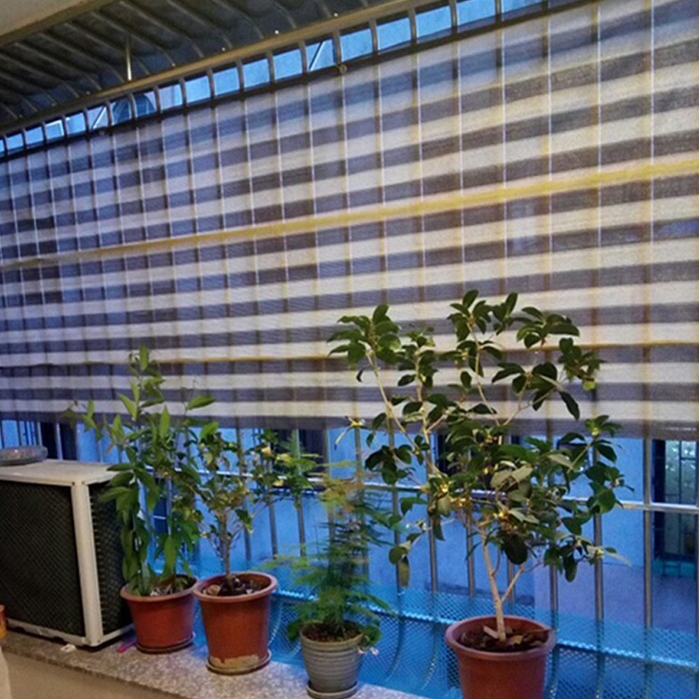 베란다 발코니 커튼 가리개 사생활보호가림막 3M 줄무늬 천 가림막커튼