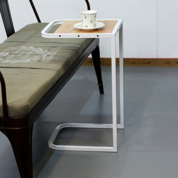 화분테이블 소형테이블 침대용 테이블 얇은 소파뒤책장 높은 원목 사이드 독특한 보조 쇼파