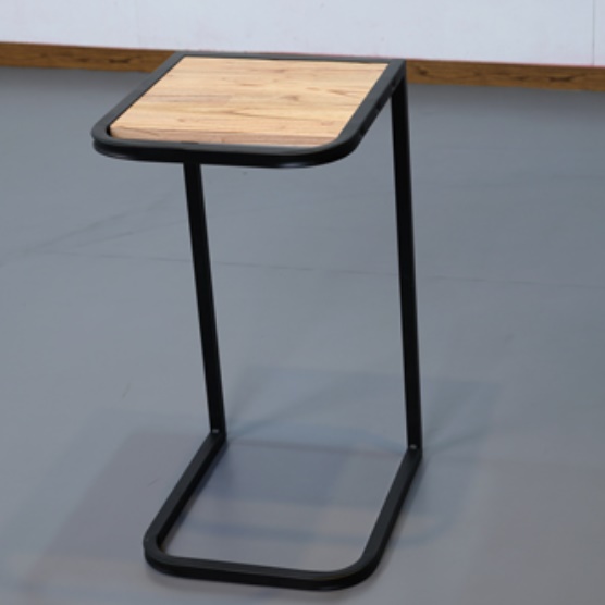 화분테이블 소형테이블 침대용 테이블 얇은 소파뒤책장 높은 원목 사이드 독특한 보조 쇼파