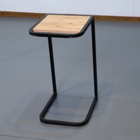 화분테이블 소형테이블 침대용 테이블 얇은 소파뒤책장 높은 원목 사이드 독특한 보조 쇼파