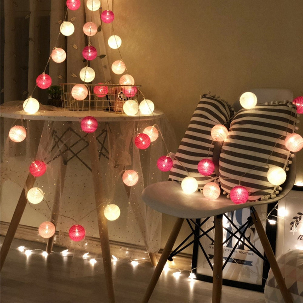 앵두모양전구 캠핑조명 LED줄조명 알전구 감성무드등