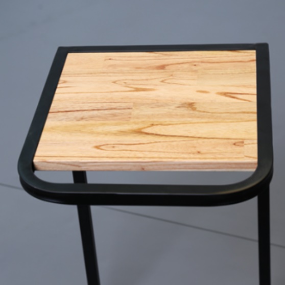 화분테이블 소형테이블 침대용 테이블 얇은 소파뒤책장 높은 원목 사이드 독특한 보조 쇼파