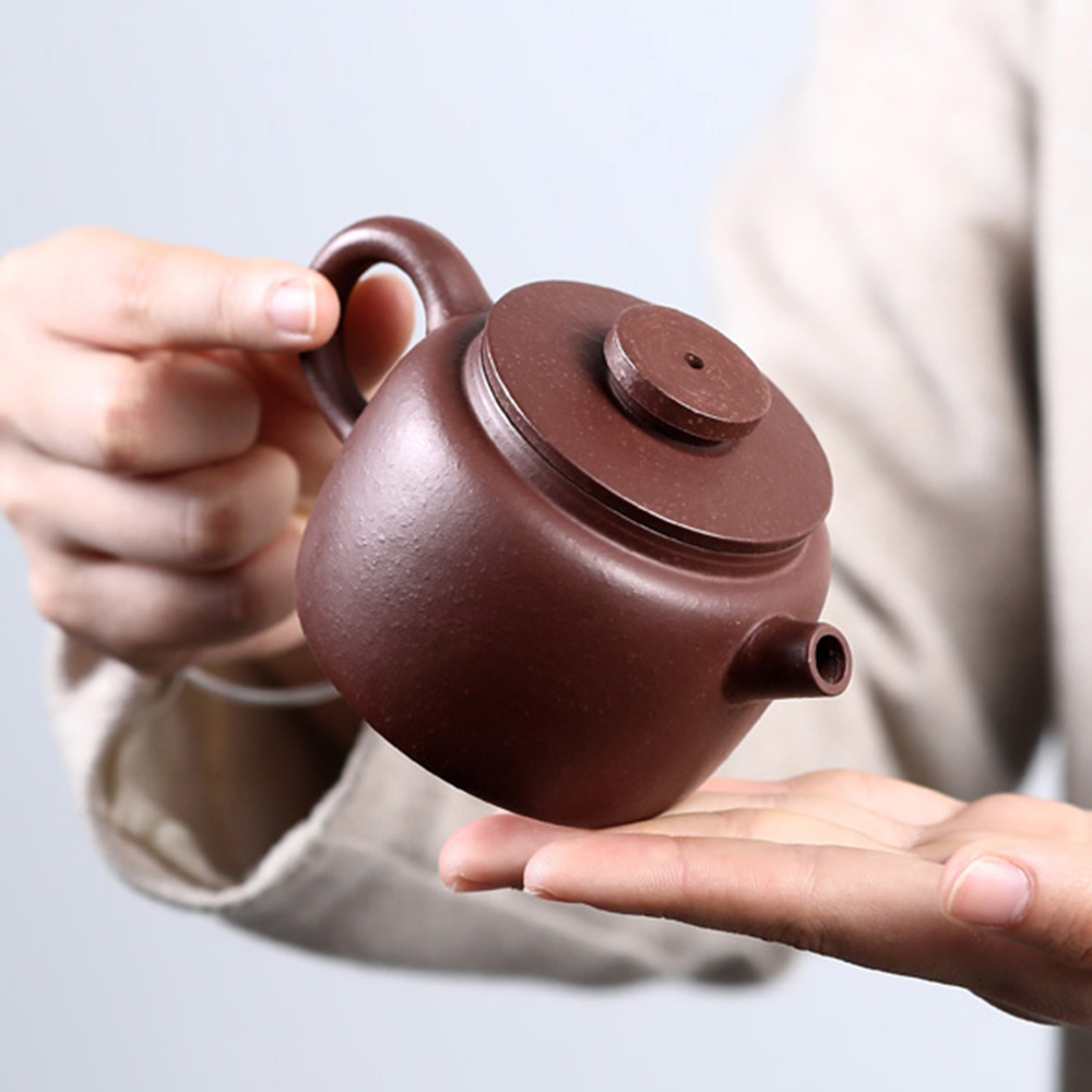 [자사호]더큰솔 이싱자사호 거륜주호 원광자니 중국전통 보이차 공부차 다기 다관 190ml