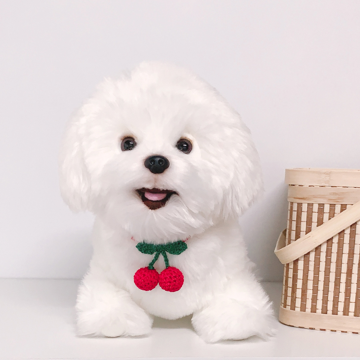 미니체리목걸이 강아지 고양이 케이프 - 상세 이미지 4