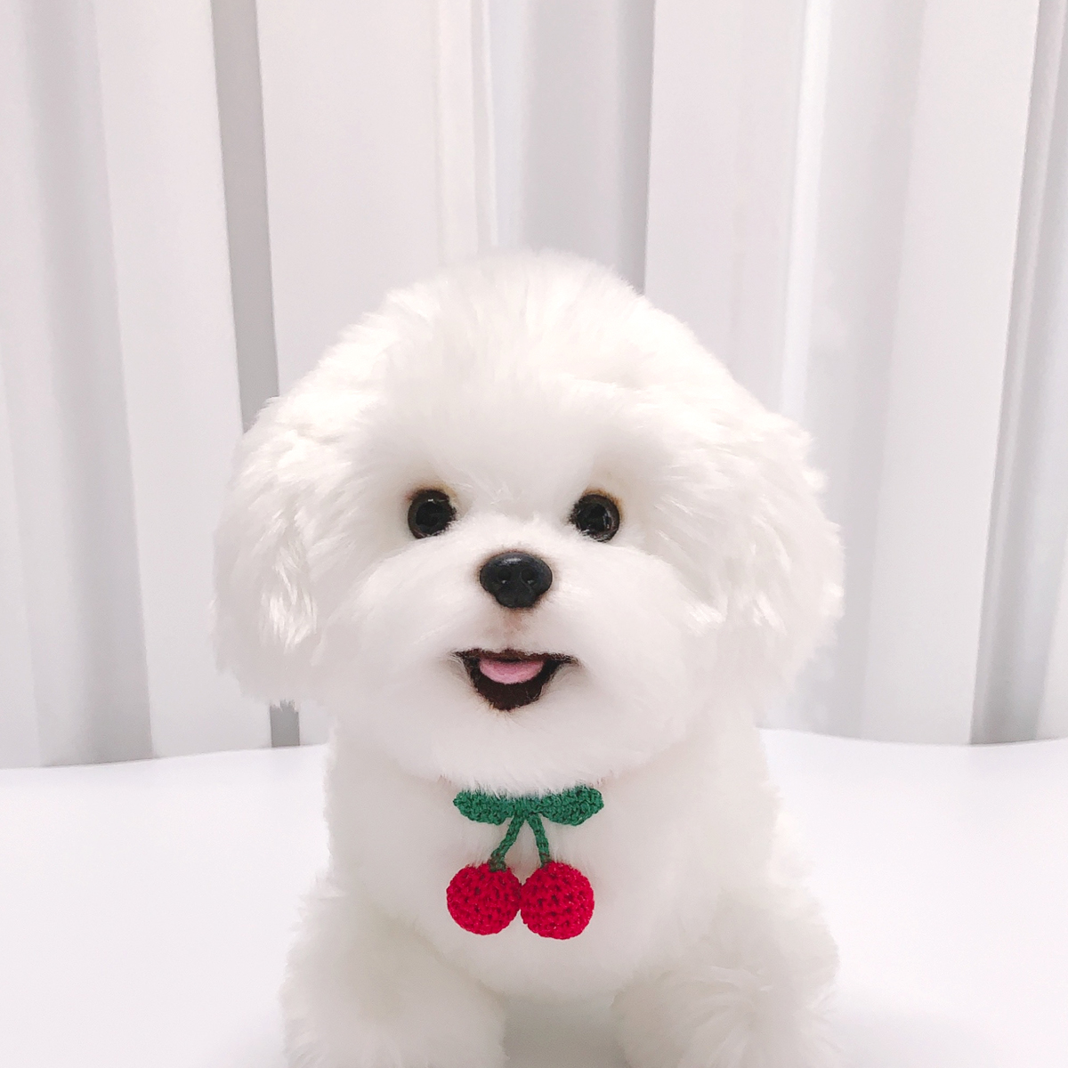 미니체리목걸이 강아지 고양이 케이프 - 상세 이미지 3