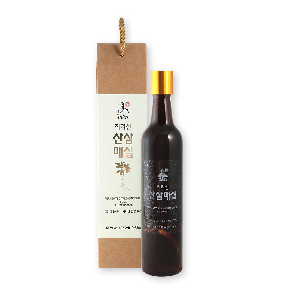 인산죽염  산삼매실 375ml